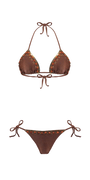 Bikini Emily Bordado Cappuccino