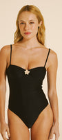 Body Sofia Flor - Preto