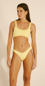 Bikini Cloá Velvet - Ipê Amarelo