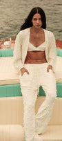 Calça Rio Textura Off White