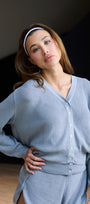 Cardigan Chloe Cinza Claro
