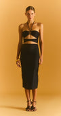 Vestido Flora - preto