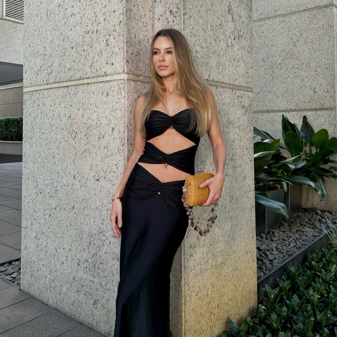 Vestido Turim Preto
