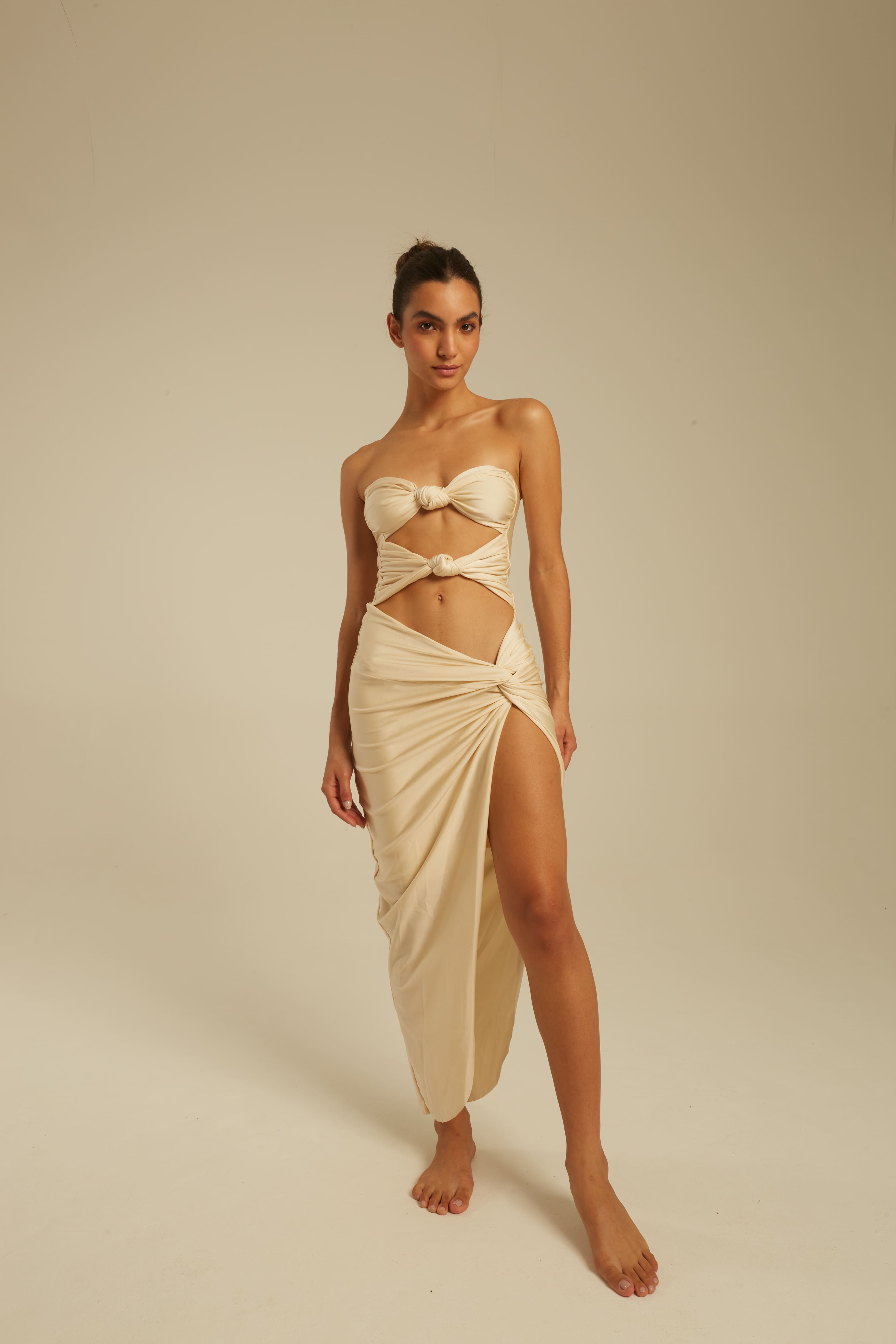 Vestido Halo - off white