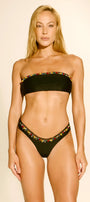 Bikini Gabi Bordado Preto