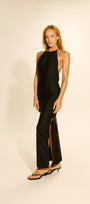 Vestido Dunas Multicolor Lycra Preto