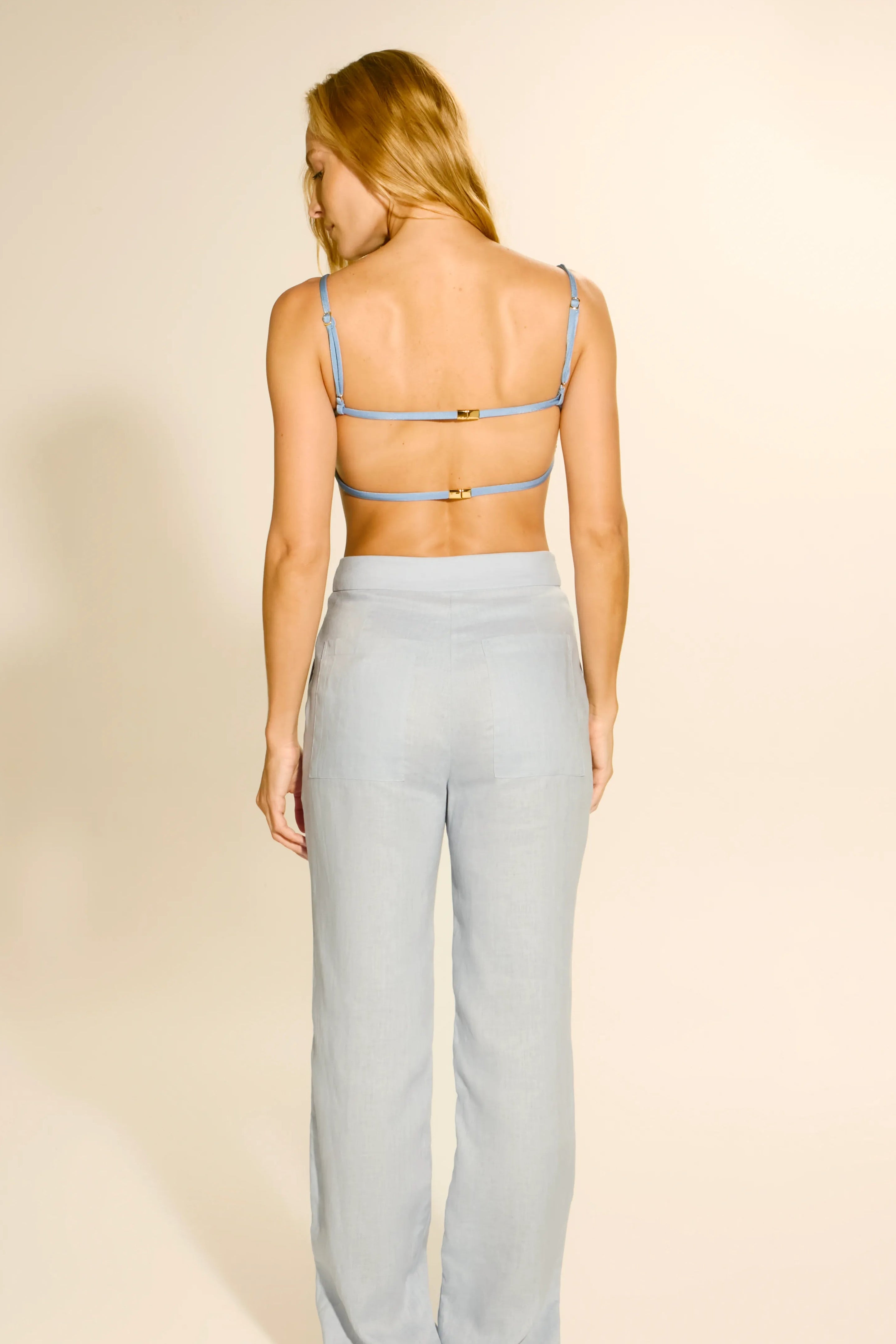 Calça Portofino Celeste