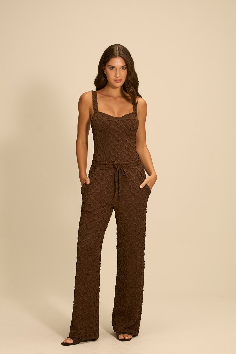 Calça Farah Coffee