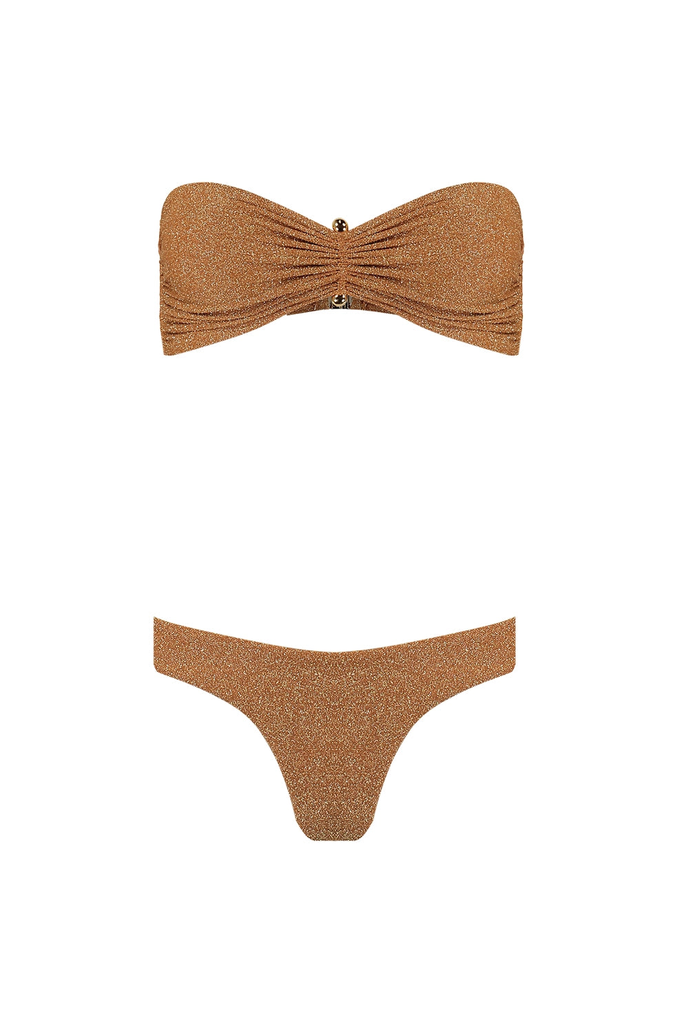 Bikini Turim Lurex Dourado
