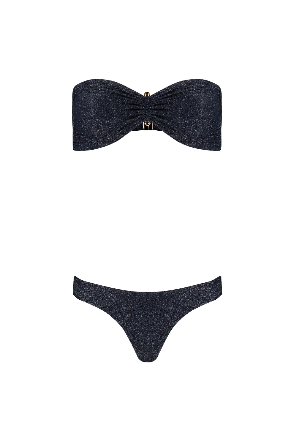 Bikini Turim Lurex Marinho