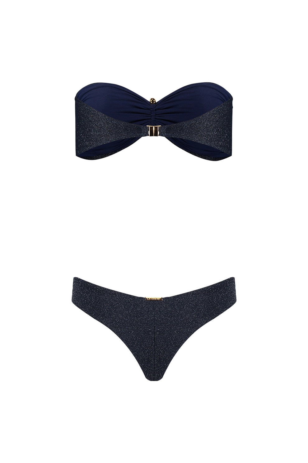 Bikini Turim Lurex Marinho