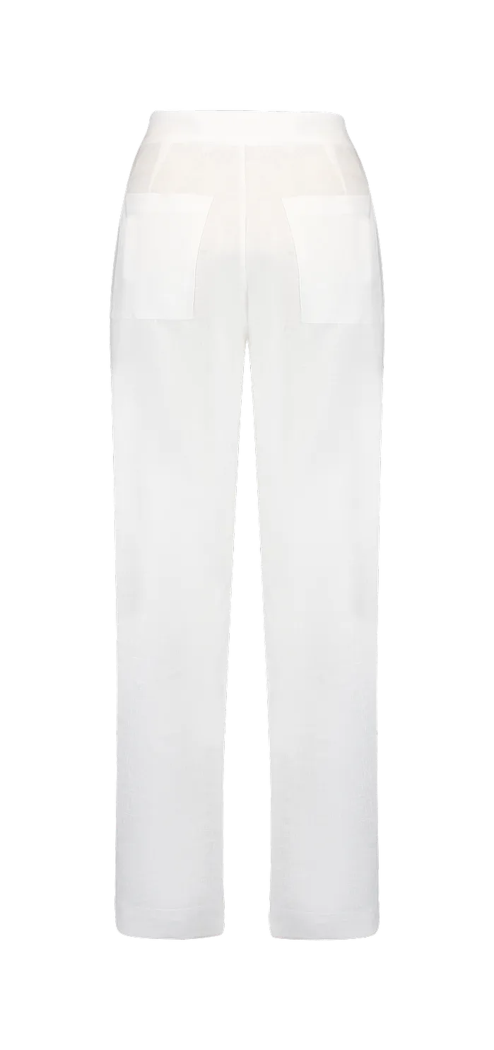 Calça Portofino Linho Branco
