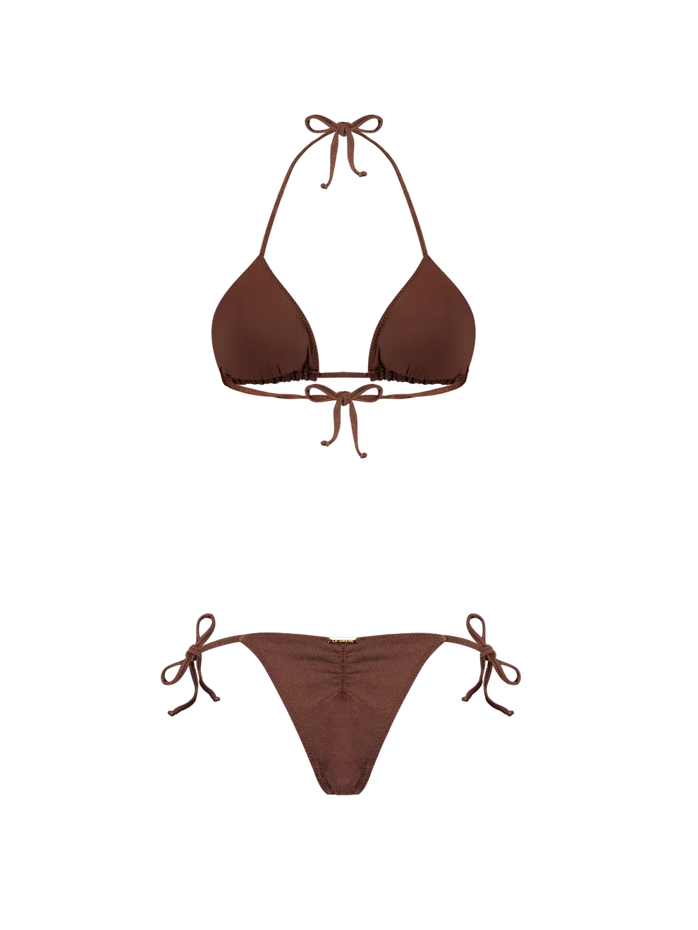 Bikini Emily Bordado Cappuccino