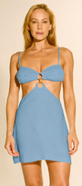 Vestido Curto Rio Celeste