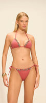 Bikini Emily Bordado Turquesa Romã
