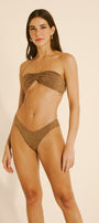 Bikini Cintia Shine - dourado