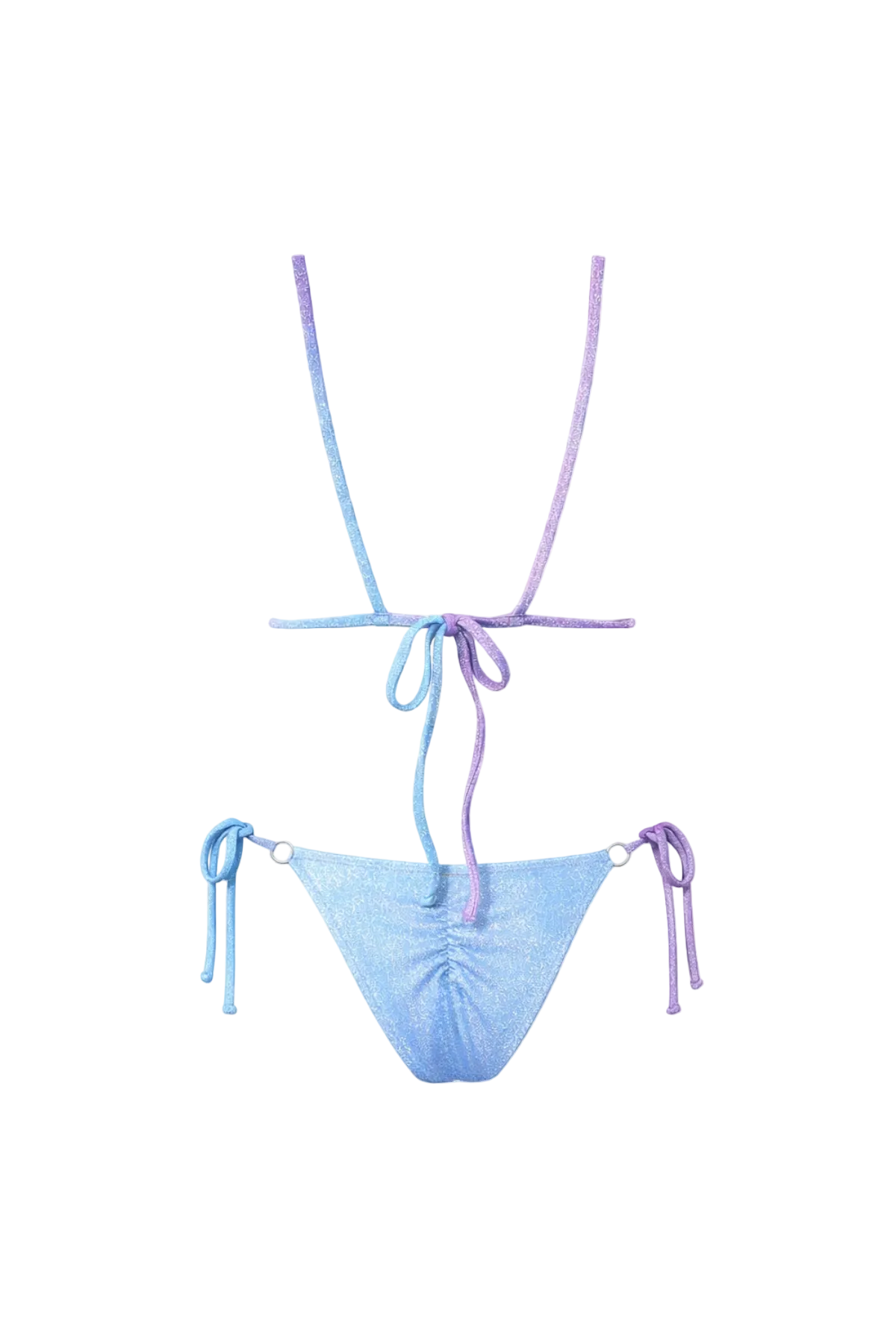 Bikini Glow Lurex Celeste