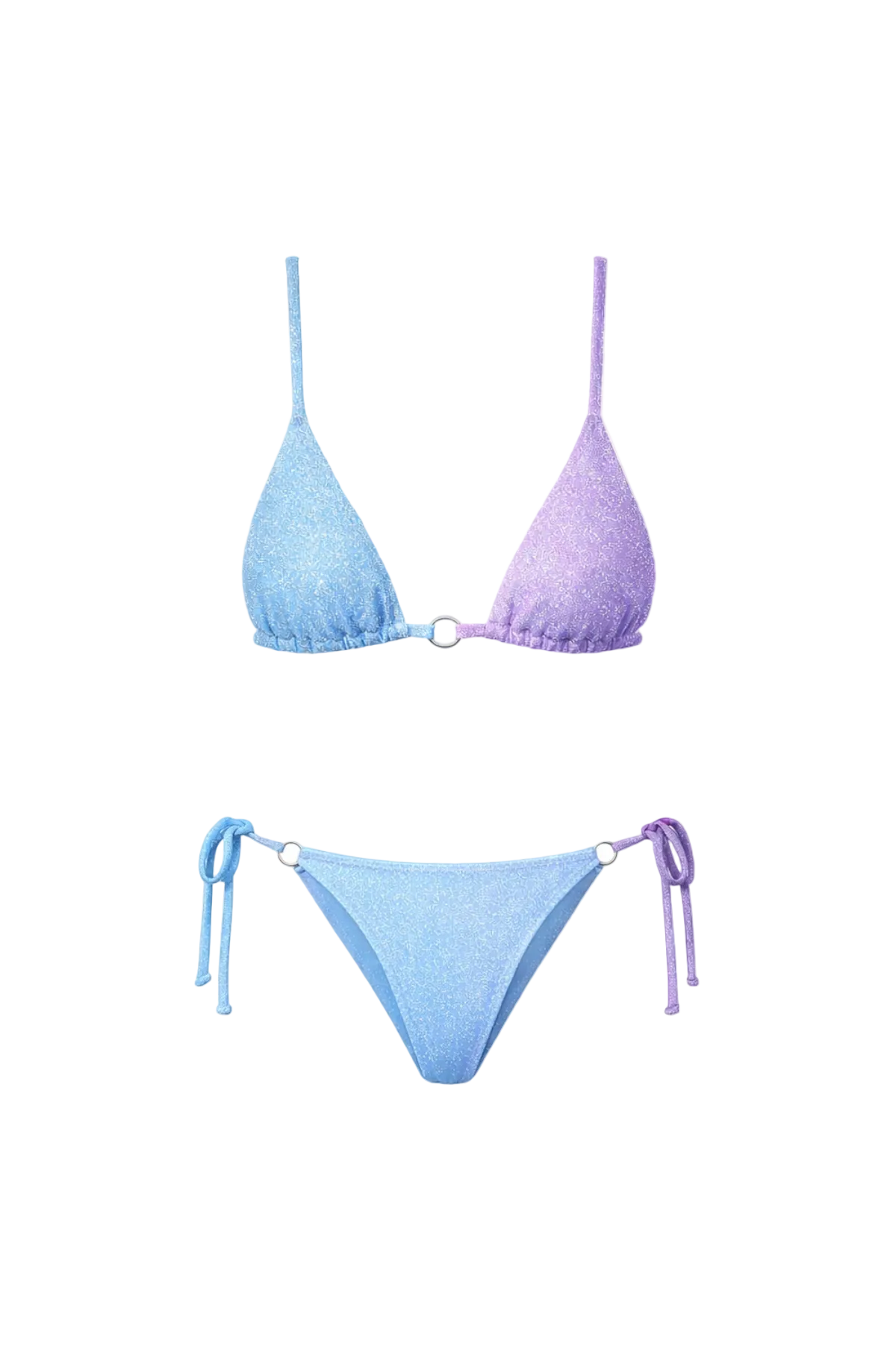 Bikini Glow Lurex Celeste