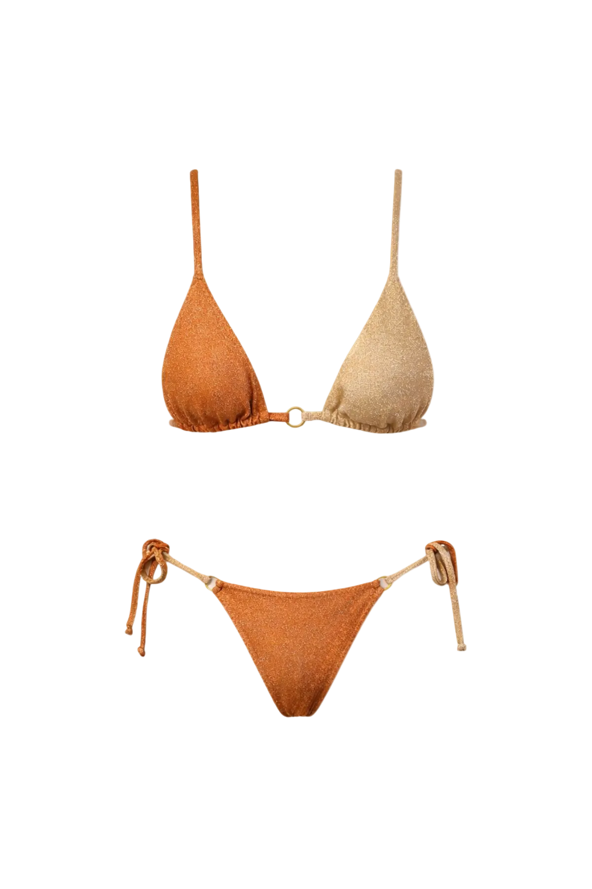 Bikini Glow Lurex Peach