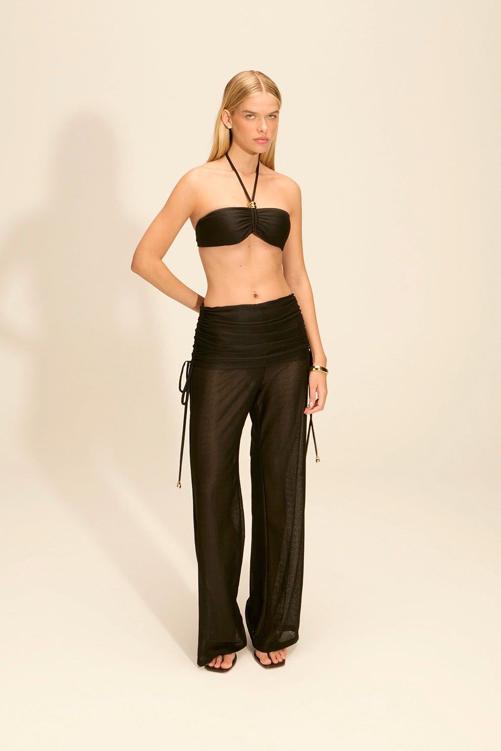 Calça Alva Preto