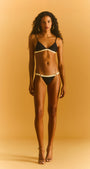 Bikini Comporta Bicolor - Preto & Off White