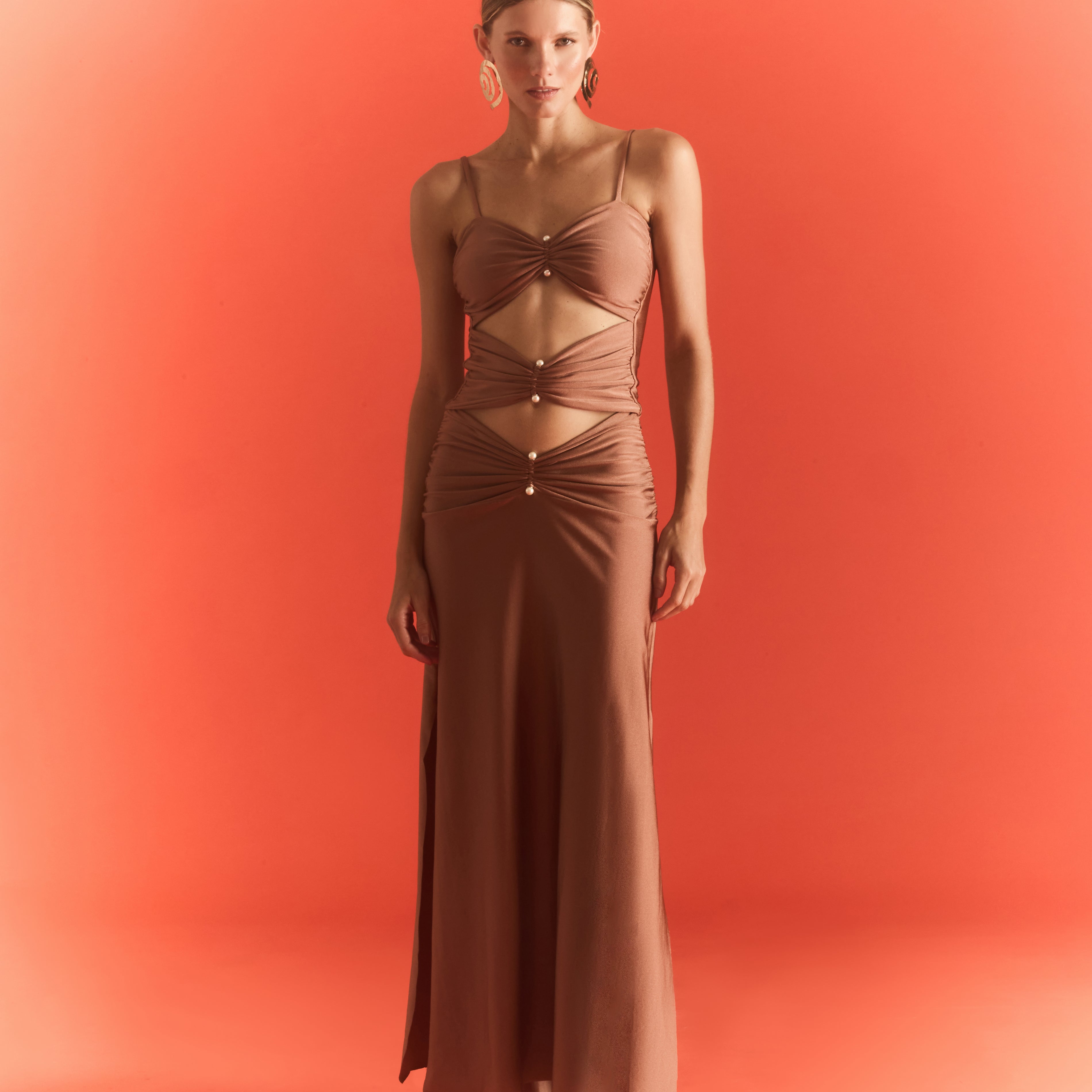 Vestido Turim - Bronze