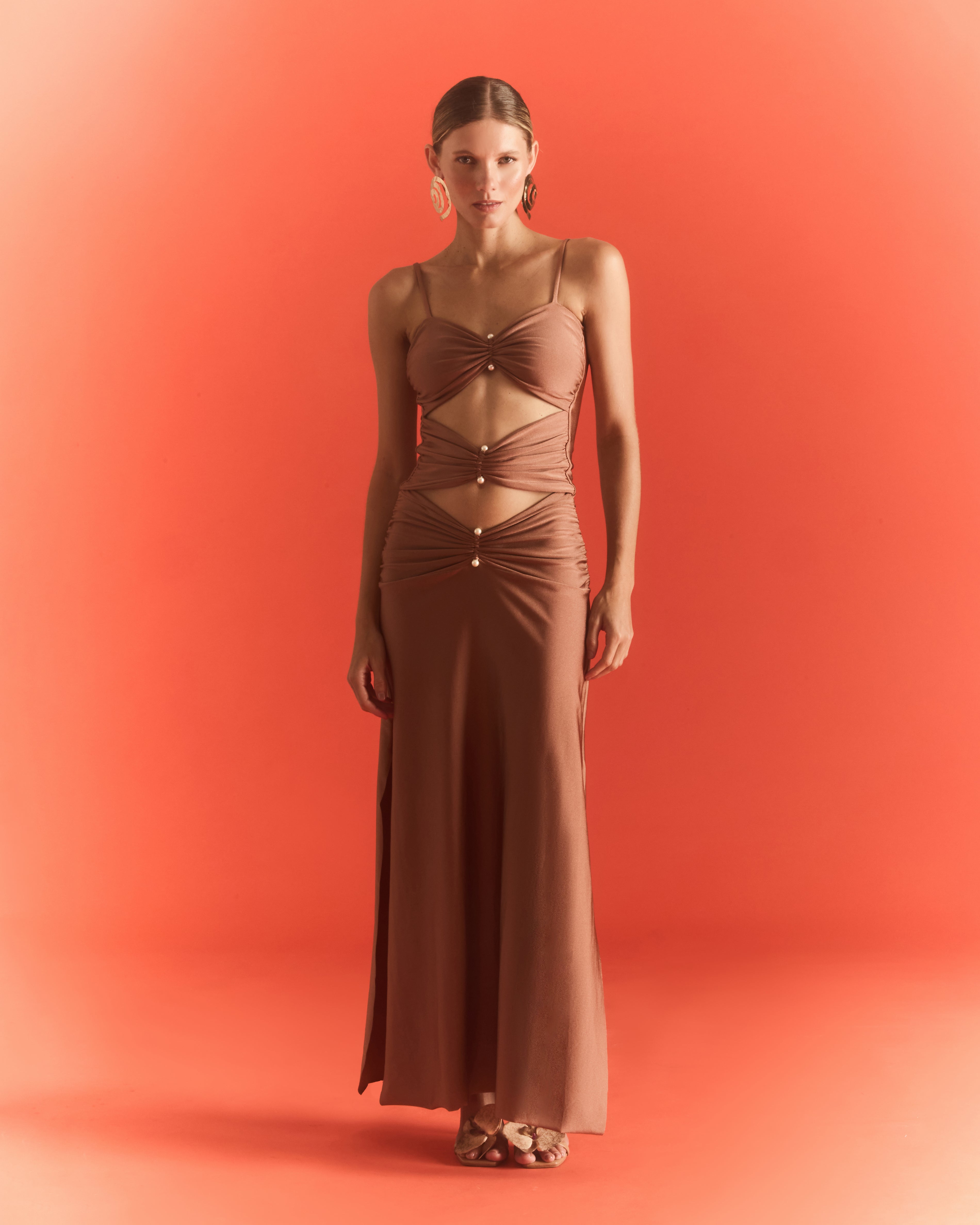 Vestido Turim - Bronze