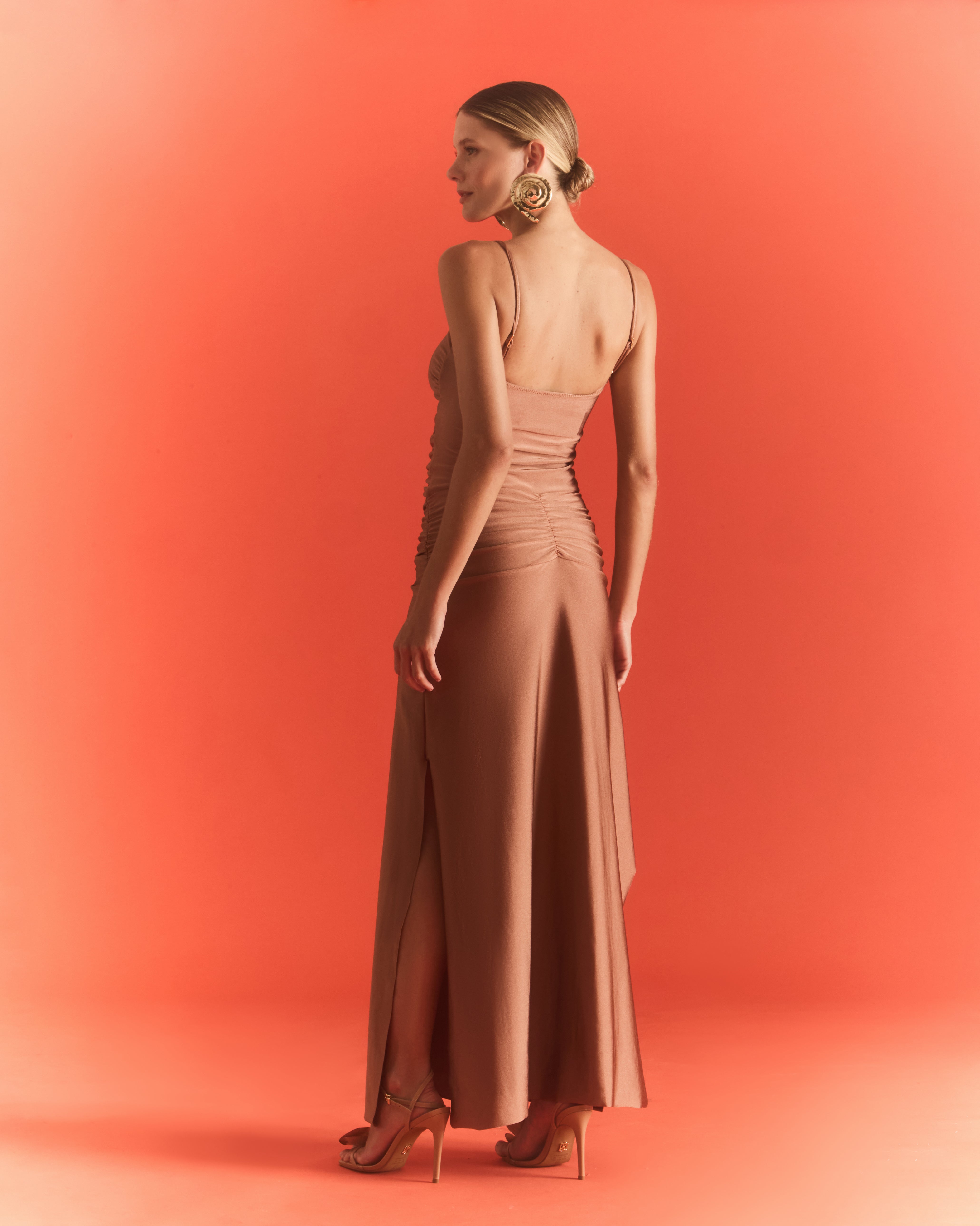 Vestido Turim - Bronze