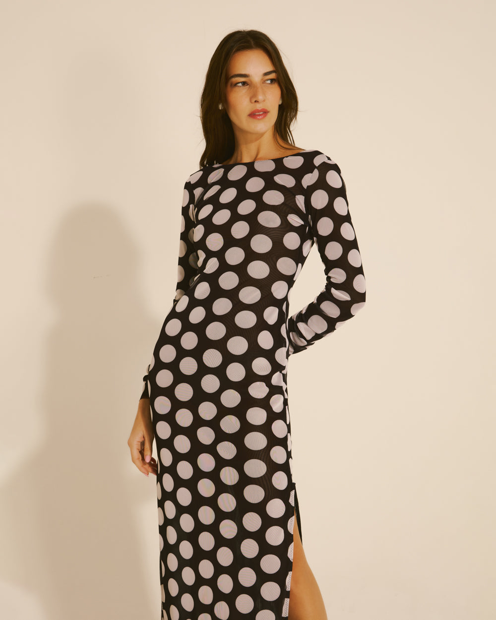 Vestido Louise Poá