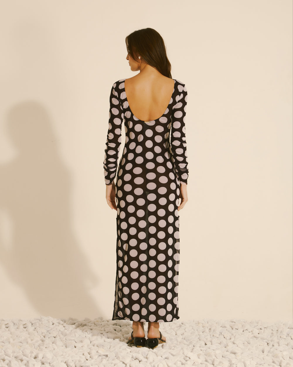 Vestido Louise Poá