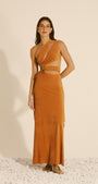 Vestido Luísa Conhaque