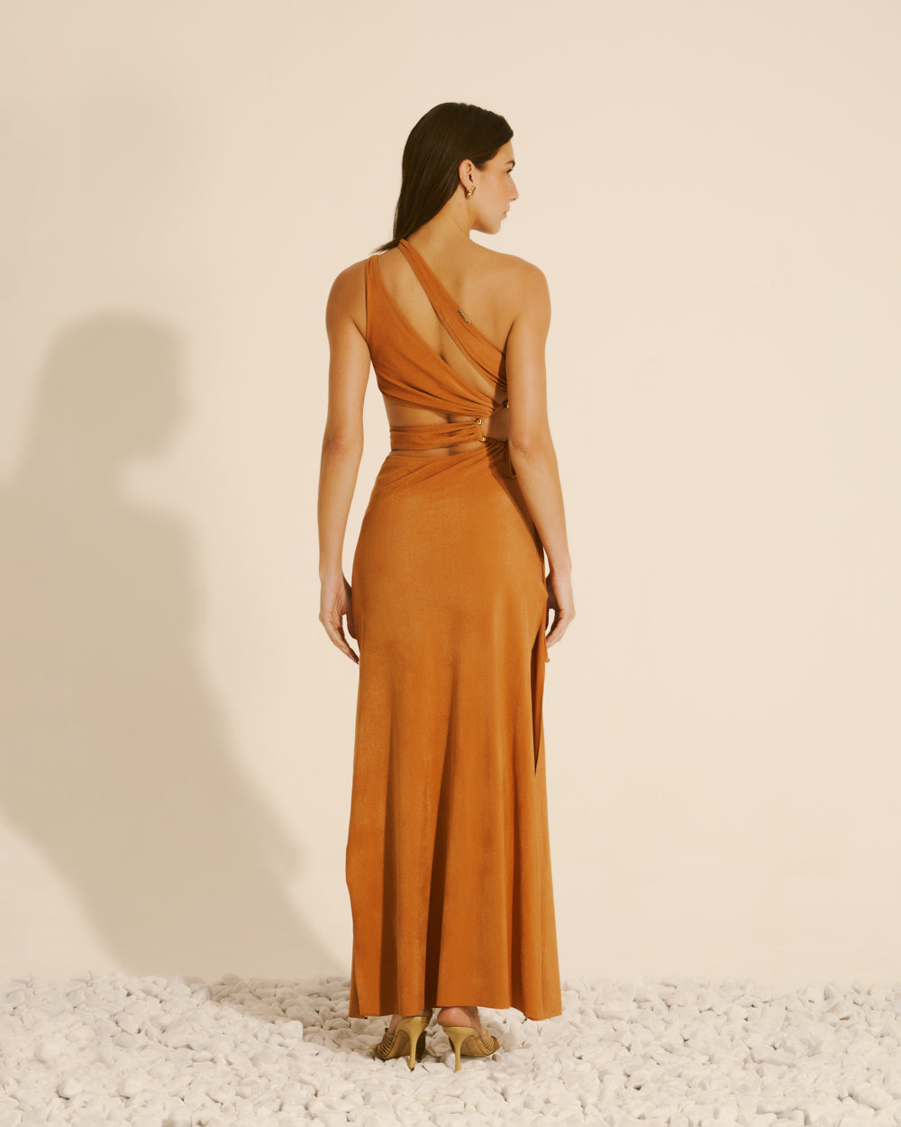 Vestido Luísa Conhaque