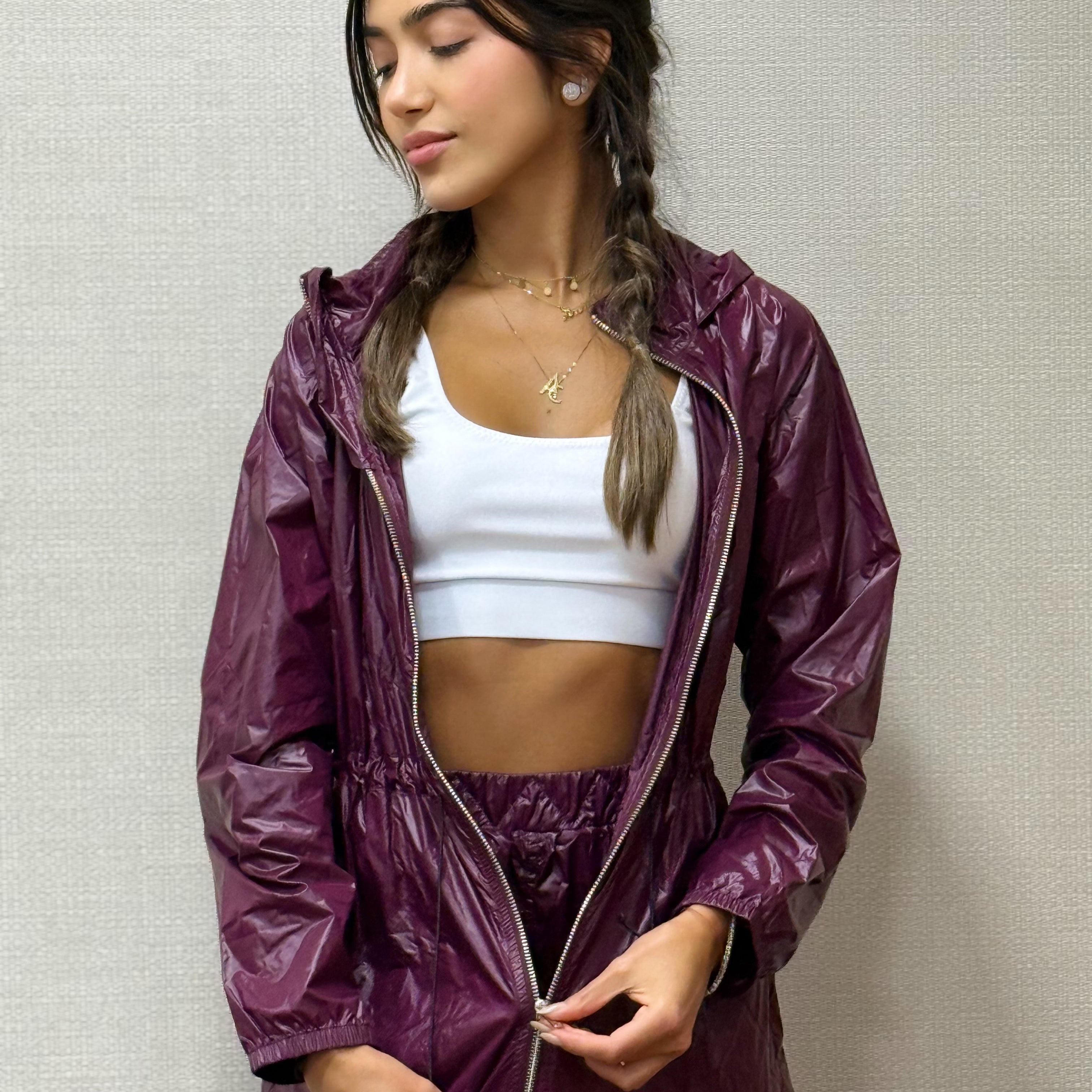 Casaco Corta Vento Siéne Nylon Sensuale