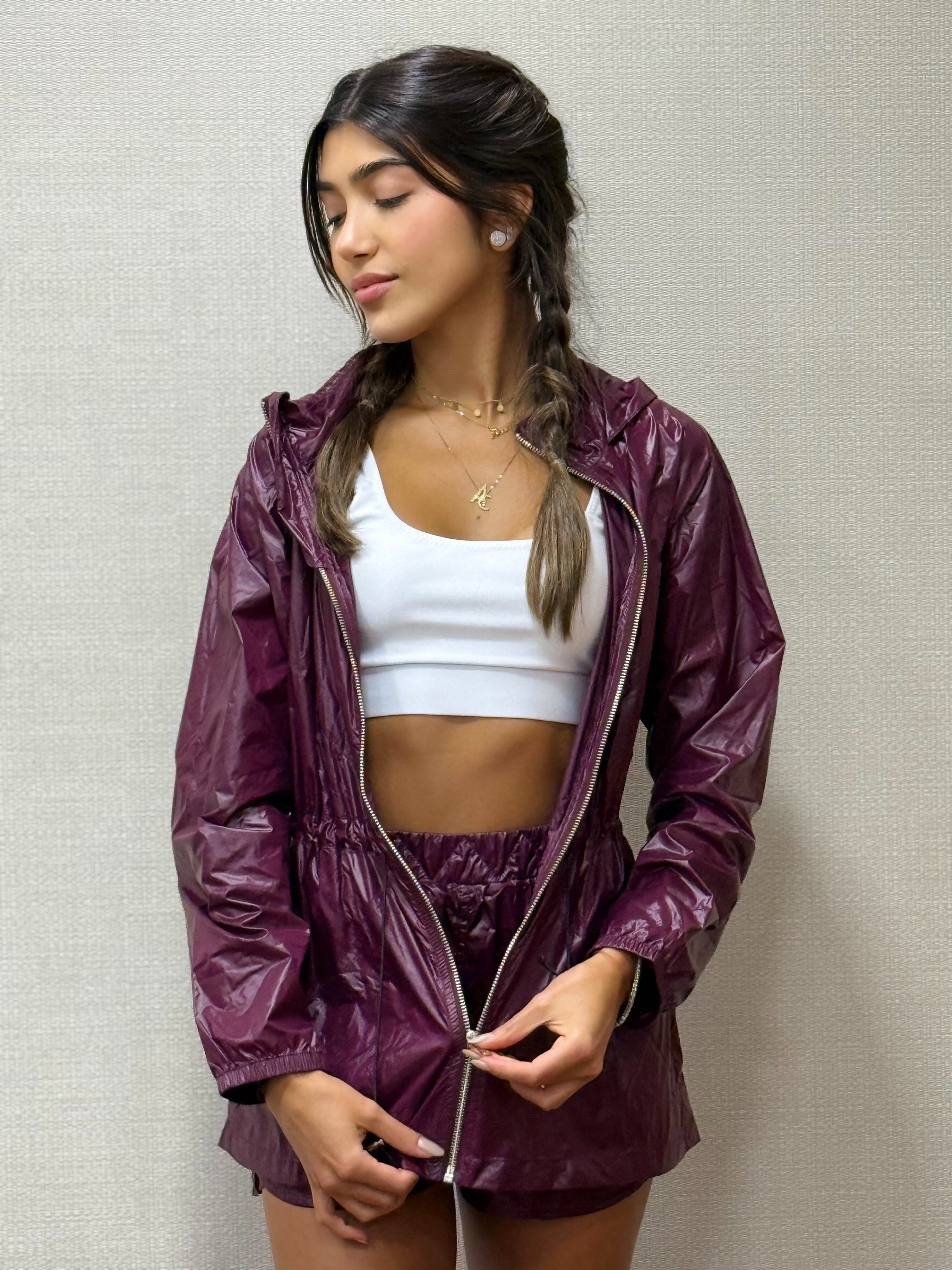 Casaco Corta Vento Siéne Nylon Sensuale