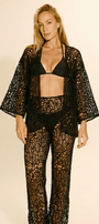 Kimono Ibiza Tela Preto