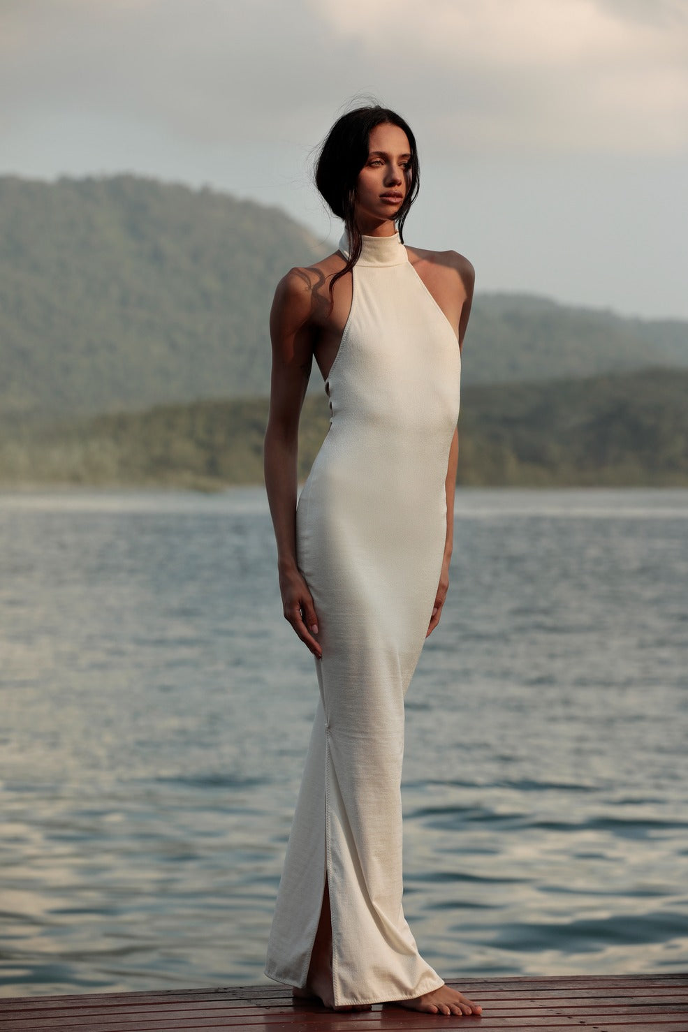 Vestido Rita Fechos Off White