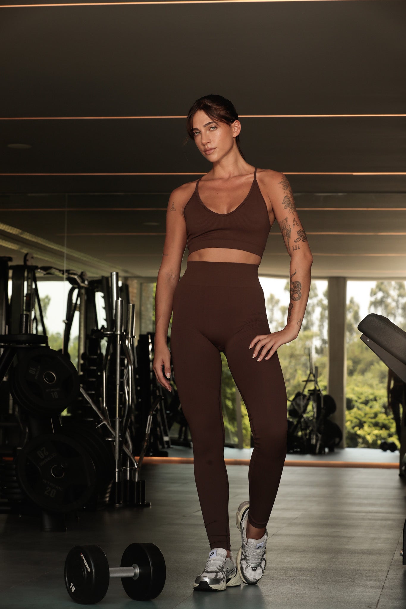 Legging Essence Marrom