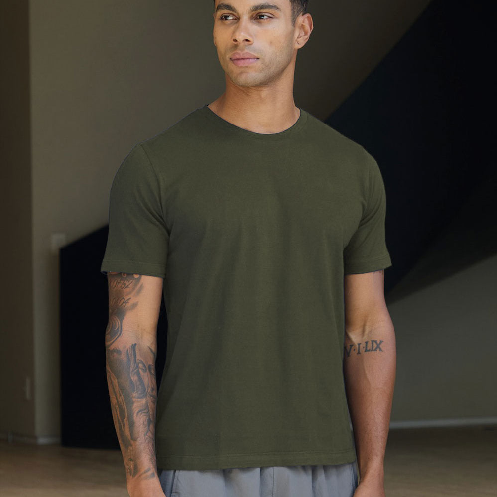 Camiseta Pierre Algodão Oliva