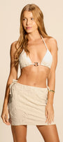 Saia Curta Mia Off White