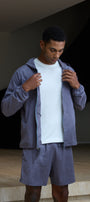 Parka Pierre Cupro Cinza