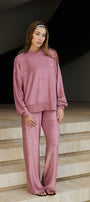 Calça Ease Rosa Fume
