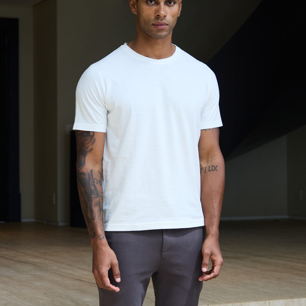 Camiseta Pierre Algodão Off White