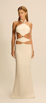 Vestido Longo Âmbar Off White