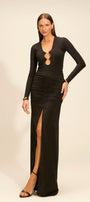 Vestido Angra 2 Longo Preto