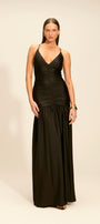 Vestido Camille Longo Preto