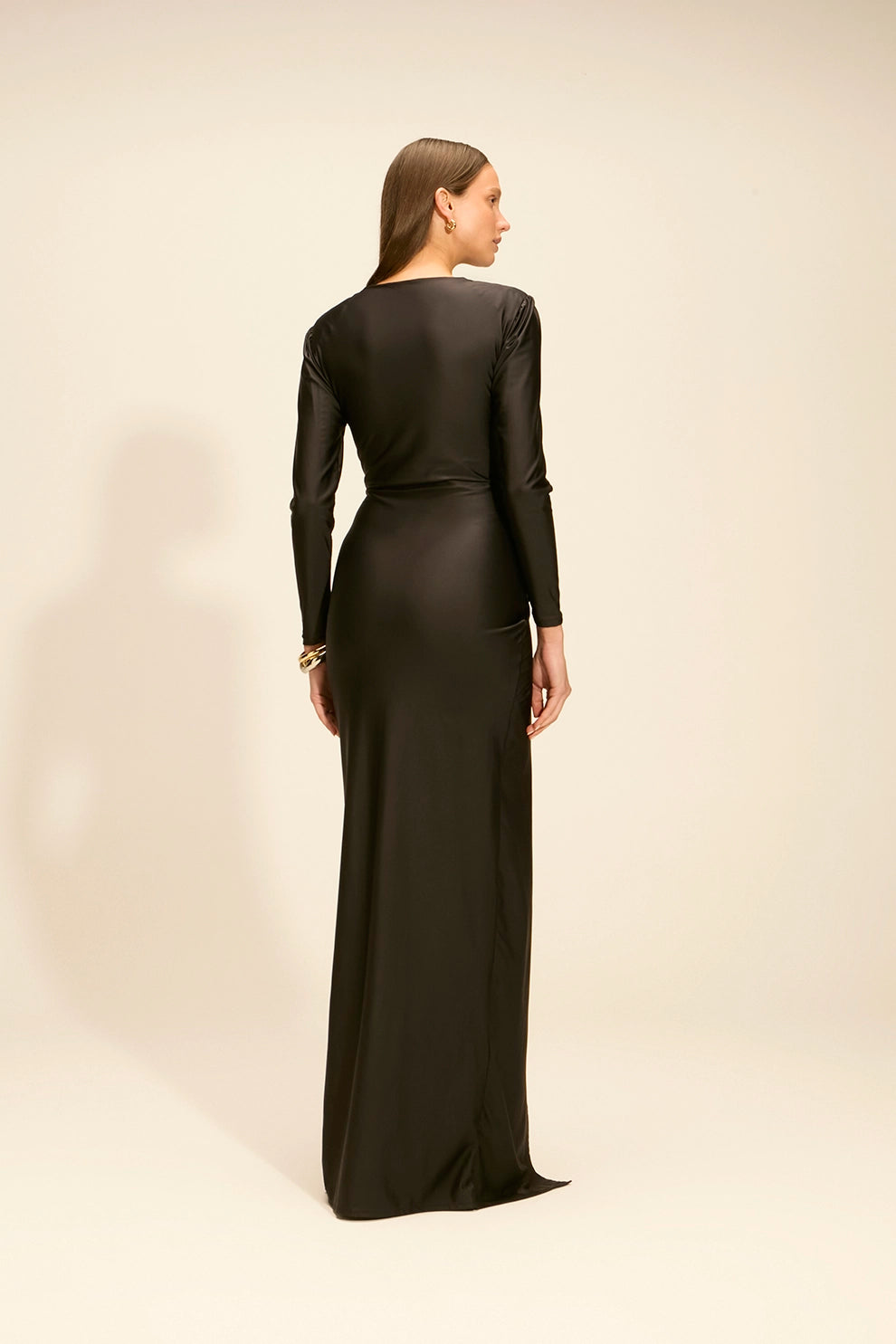 Vestido Joana Longo Preto