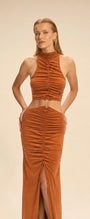 Vestido Kim Conhaque