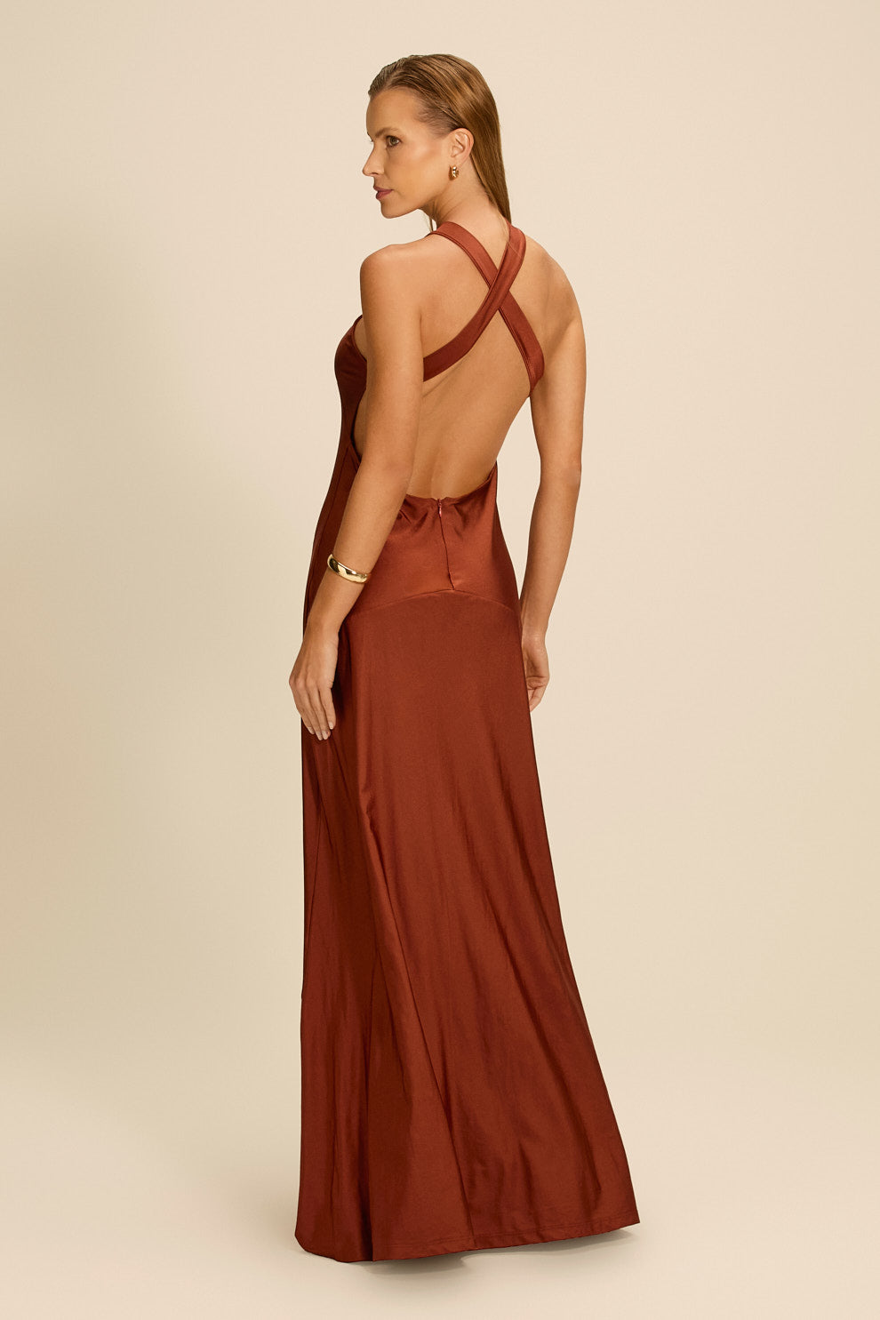 Vestido Longo Lavínia Vermelho