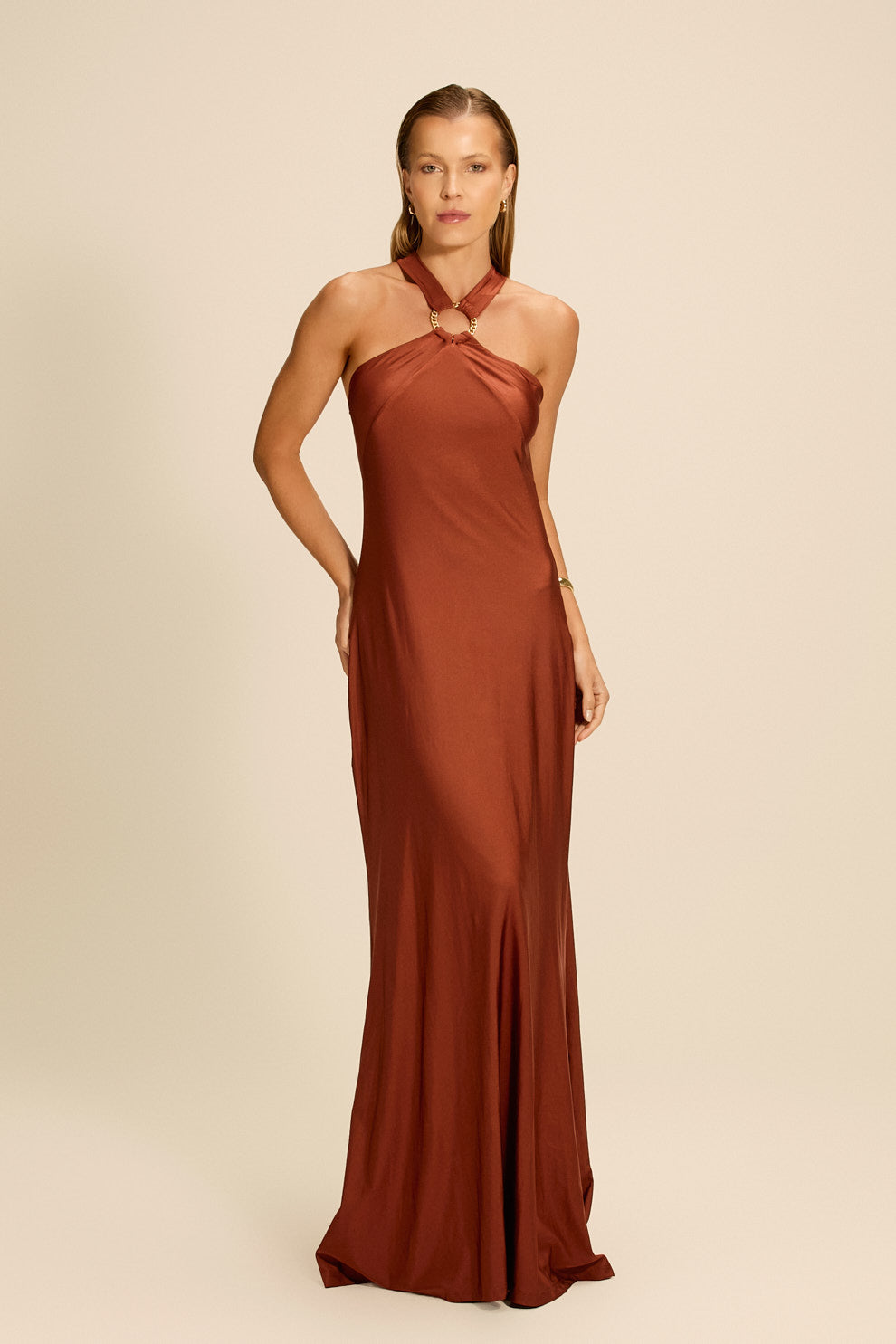 Vestido Longo Lavínia Vermelho