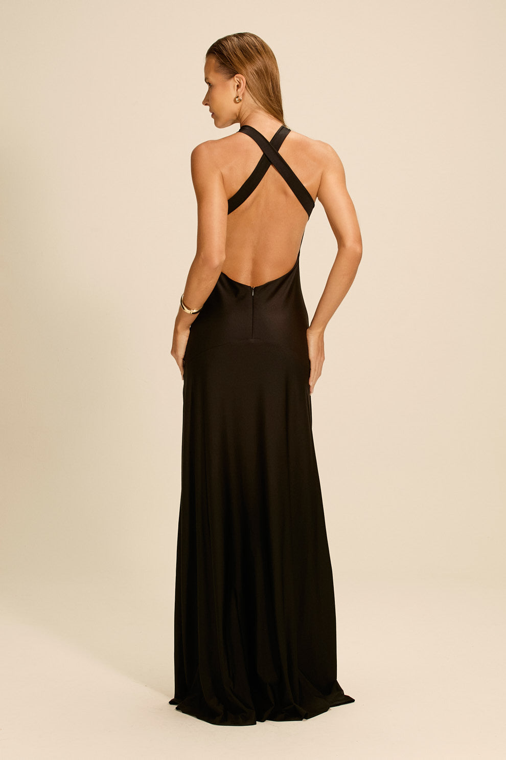 Vestido Longo Lavinia Preto